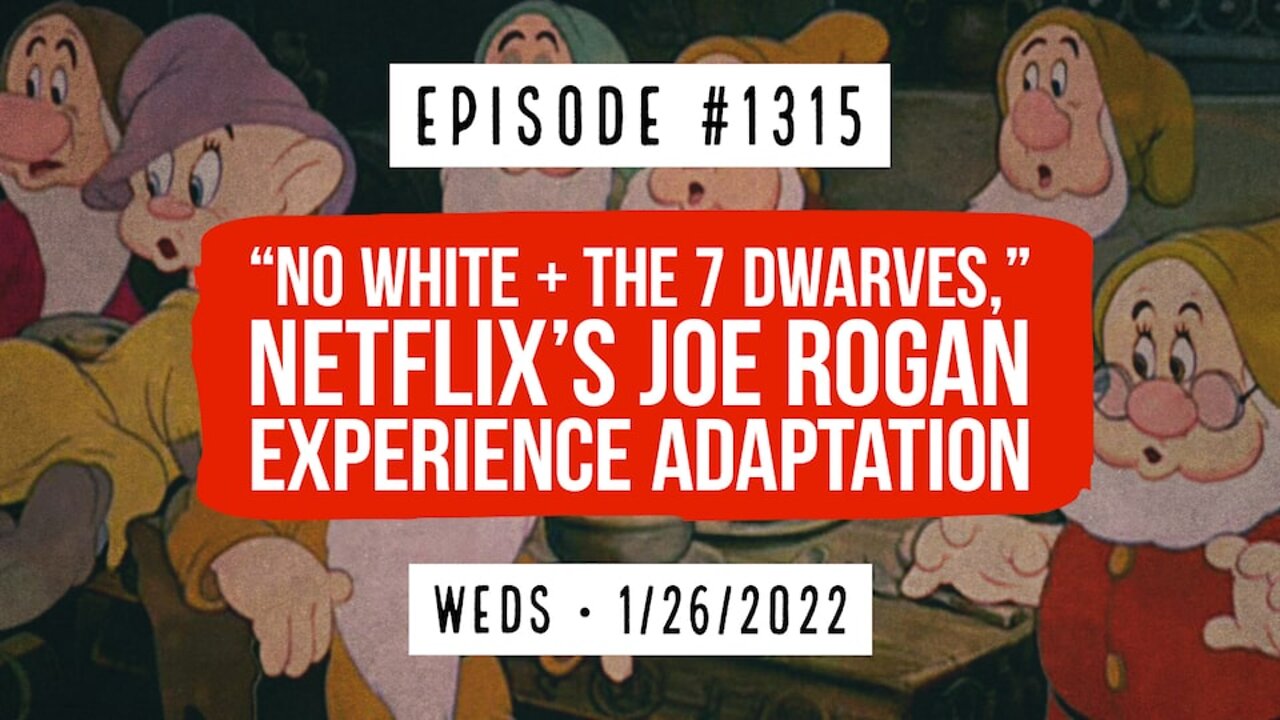 #1315 "No White & The 7 Dwarves", Netflix's Joe Rogan Experience Adaptation
