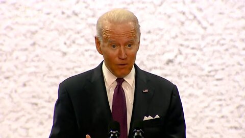 Biden blames low wages for not having enough workers and then: "Worker pay has actually gone up."