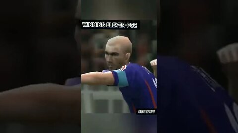 GOLAÇO DO ZIDANE NO WINNING ELEVEN (PRO EVOLUTION SOCCER:PES) - PS2