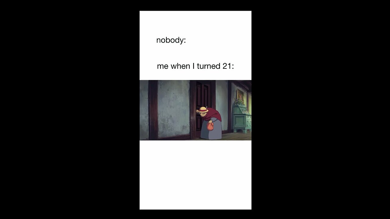 When you are getting old