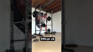 355 squat double #shorts