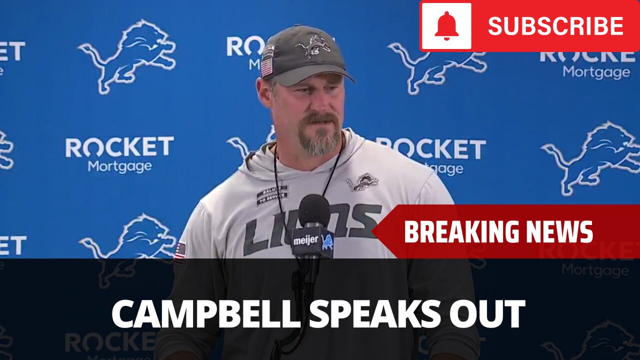 Dan Campbell Explains How He Makes Decisions