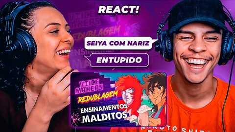 Cavaleiros do Zodíaco - ENSINAMENTOS MALDITOS | [React em Casal] 🔥