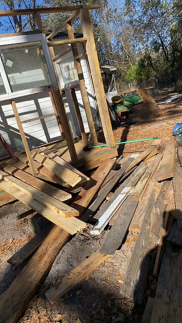 Getting the roof started