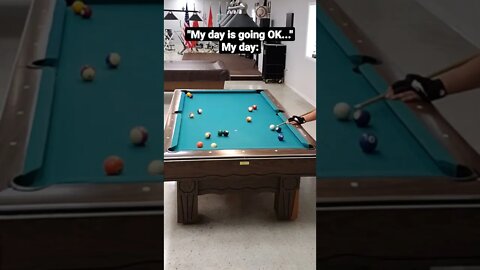 #shorts 🎱🤡 #poolnoob #bloopers #fail