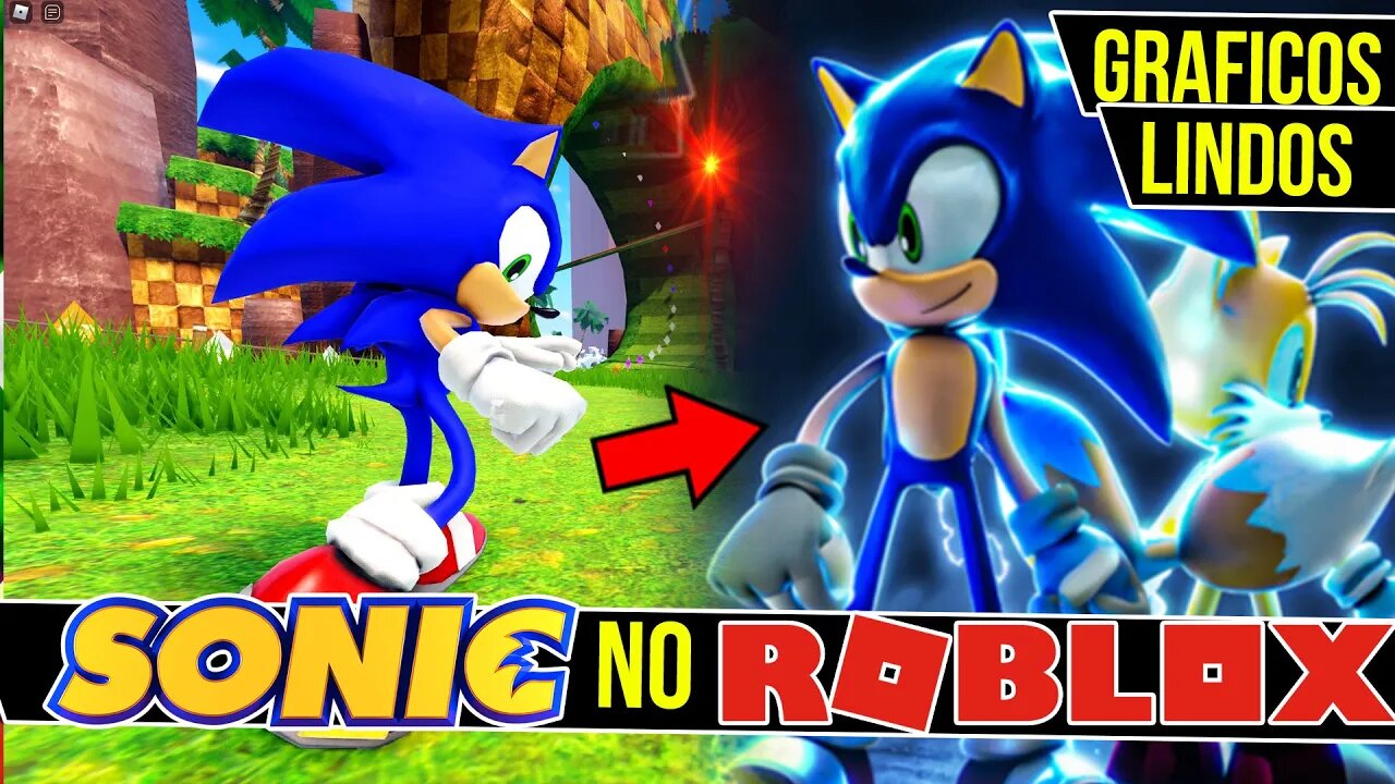 Novo JOGO do Sonic no Roblox | SONIC Speed Simulator #shorts