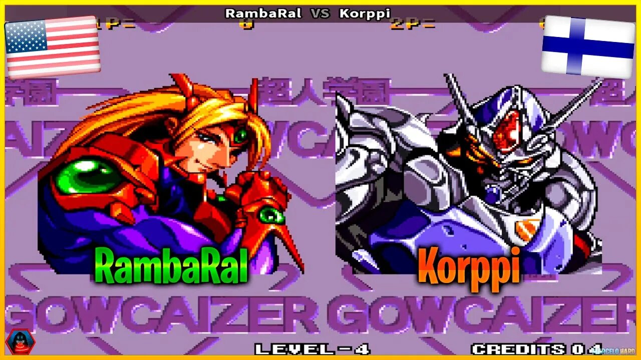 Voltage Fighter: Gowcaizer (RambaRal Vs. Korppi) [U.S.A. Vs. Finland]