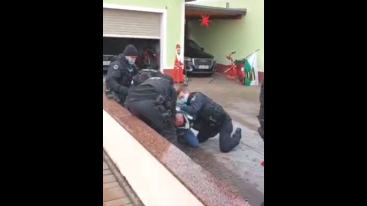 Police brutality at Corona protest in Germany (Saxony), 2020