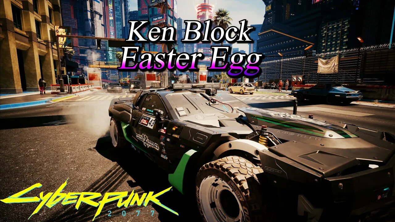 Ken Block Car & Tribute Added In Cyberpunk 2.0