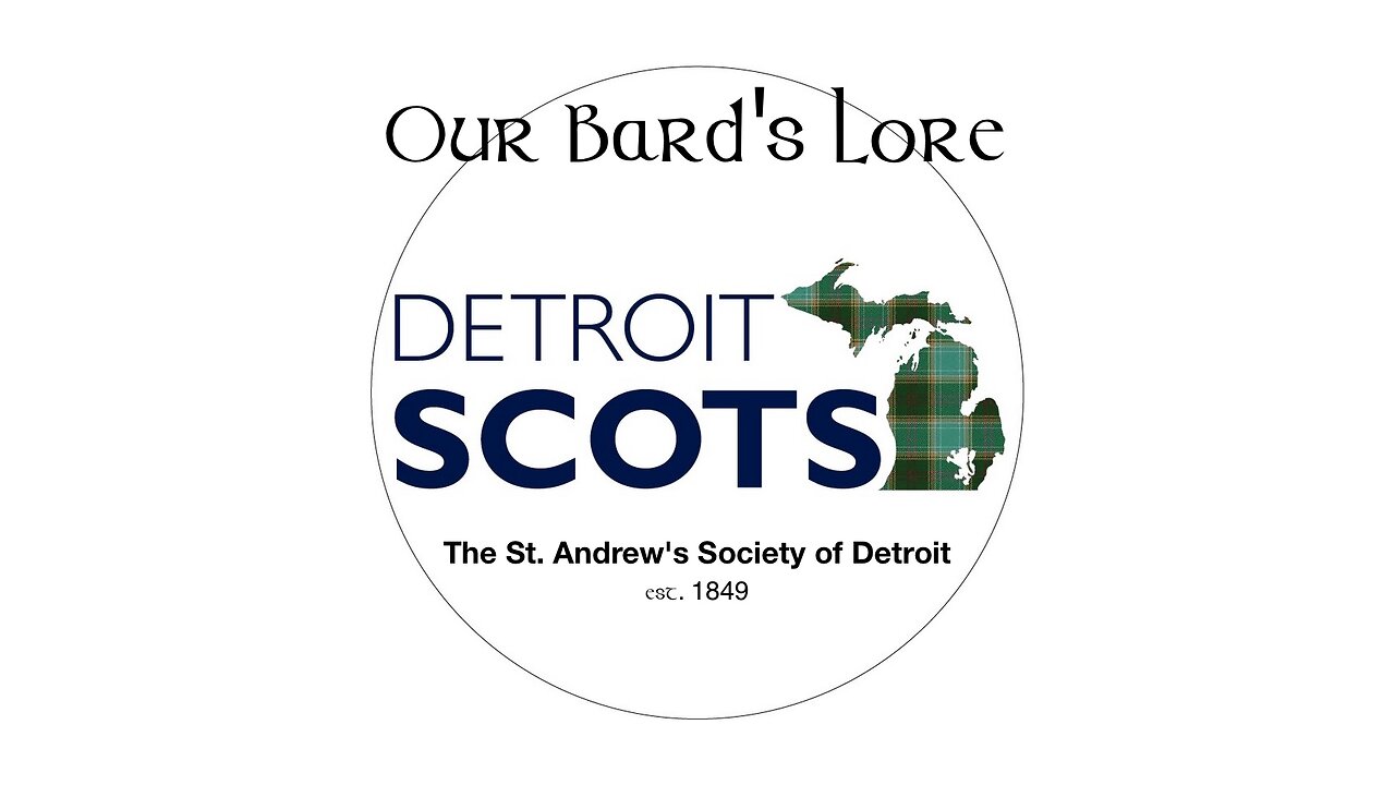 Detroit Scots Bard's Lore February 2023