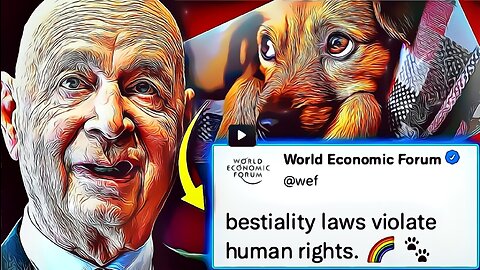 WEF: on aika laillistaa seksi ja avioliitto eläinten kanssa inklusiivisuuden edistämiseksi