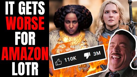 Lord Of The Rings Trailer Hits 3 MILLION Dislikes! | DISASTER For Amazon's Rings Of Power Series