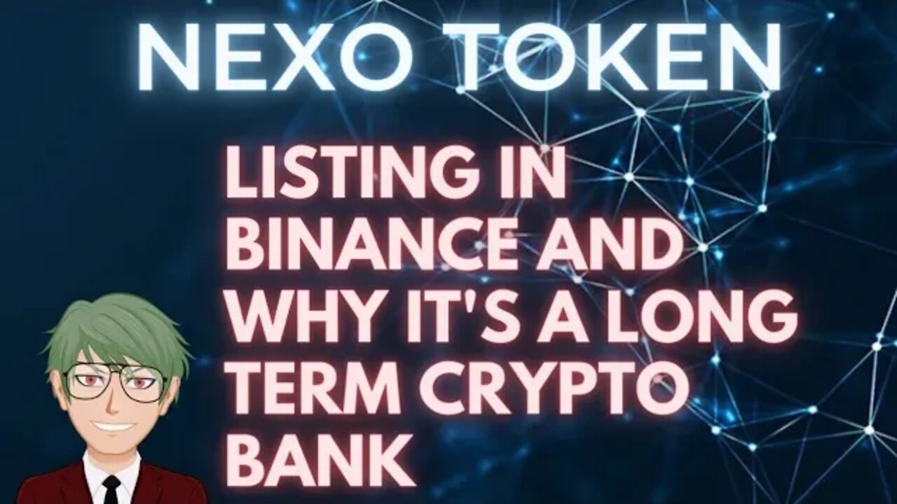 NEXO LISTED ON BINANCE AND NEXOS FUTURE FORECAST AND WHY IT'S BEST FOR BEGINNERS #cryptocurrency