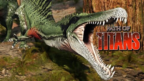 SPINOSSAURUS UM NOVO GIGANTE NO JOGO - PATH OF TITANS