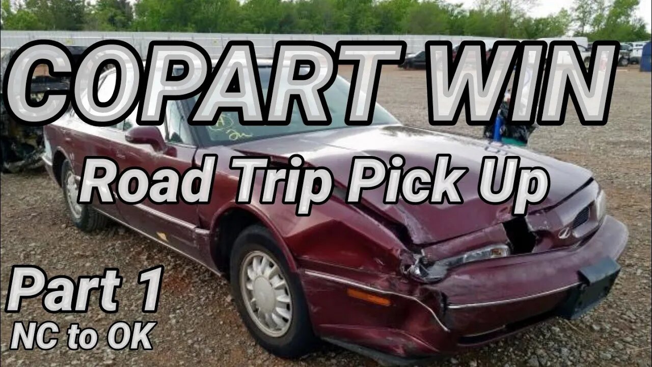 Copart Win Pick Up and Road Trip part 1