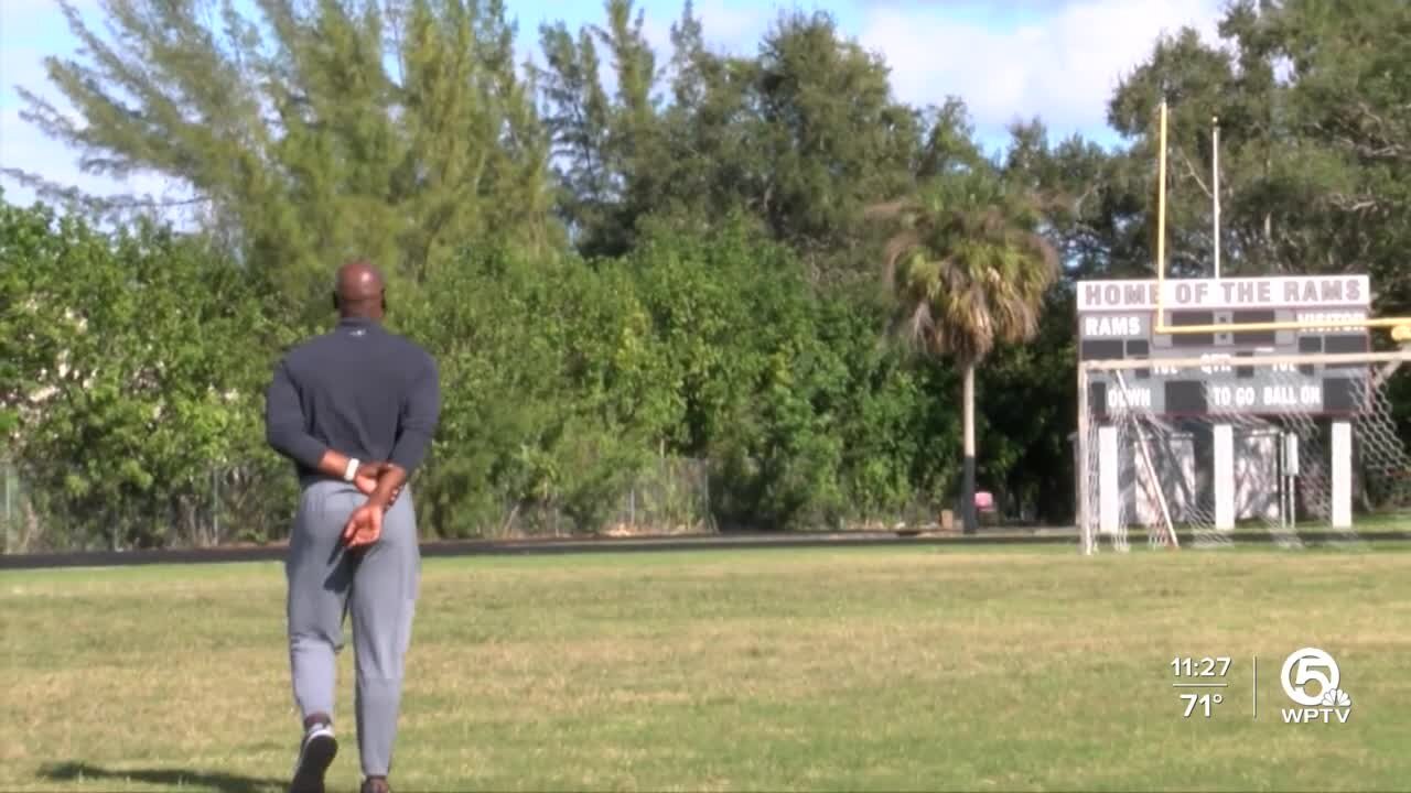 Palm Beach Lakes alum Turmarian Moreland ready to coach Rams