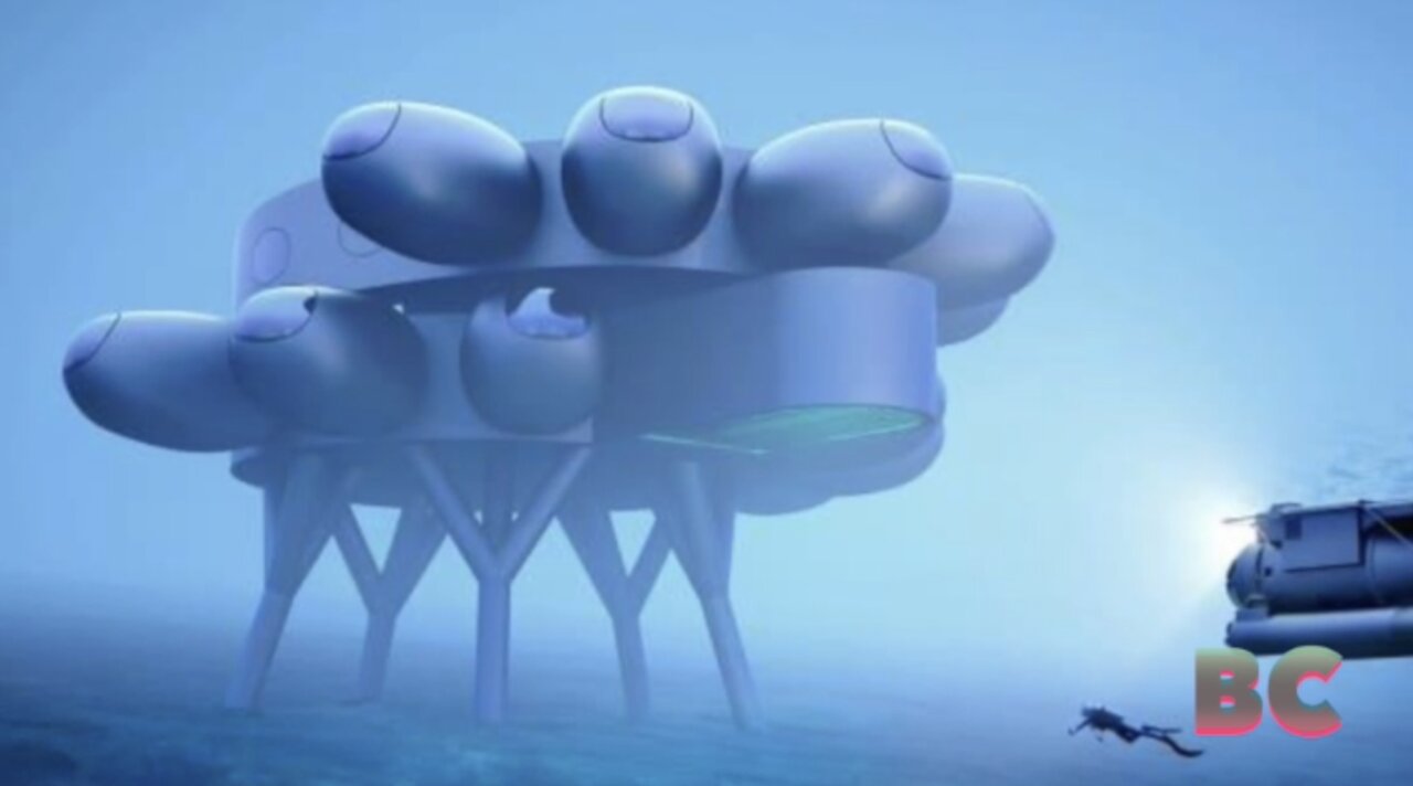 Joint venture announced to build ‘underwater space station of the ocean’