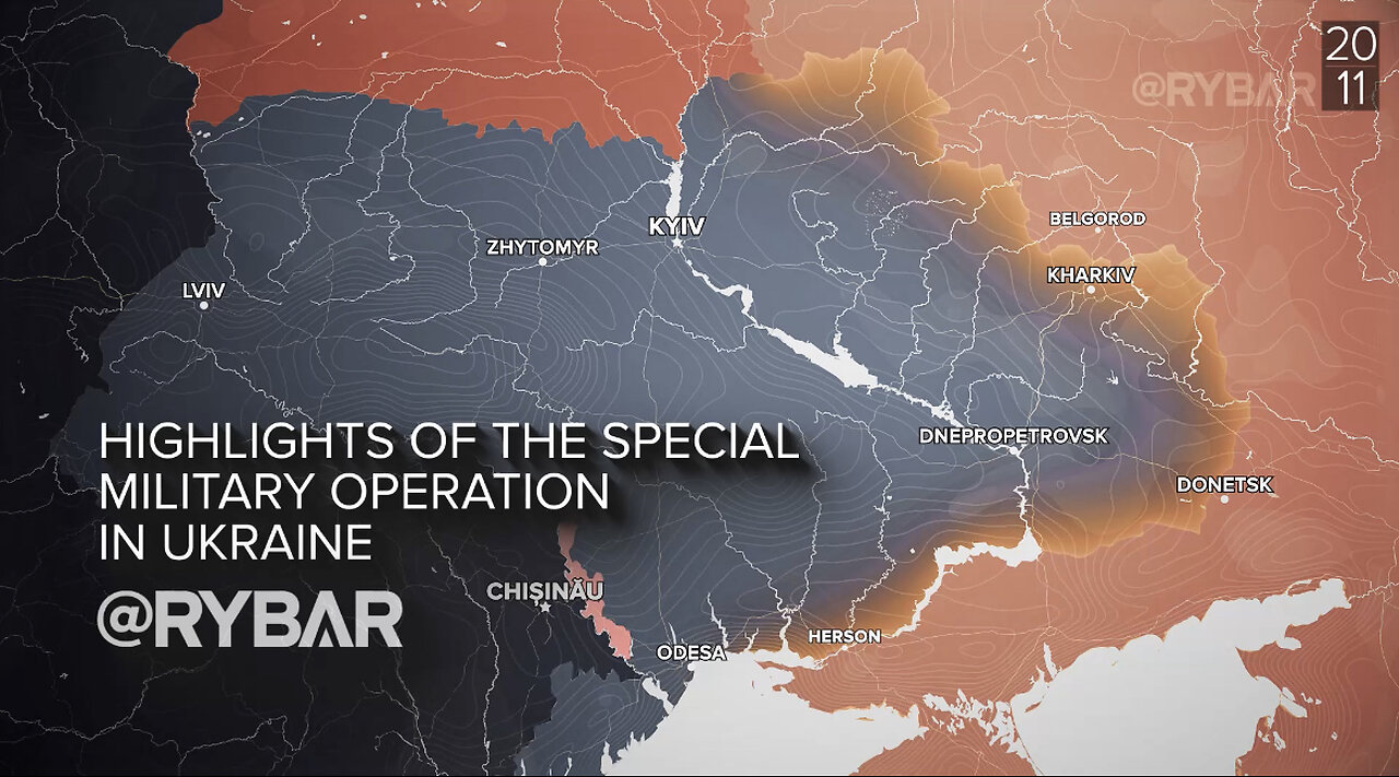 ❗️🇷🇺🇺🇦🎞 Rybar Daily Digest of the Special Military Operation: November 20, 2022