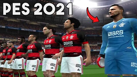 PES 2021 PS2 100% ATUALIZADO