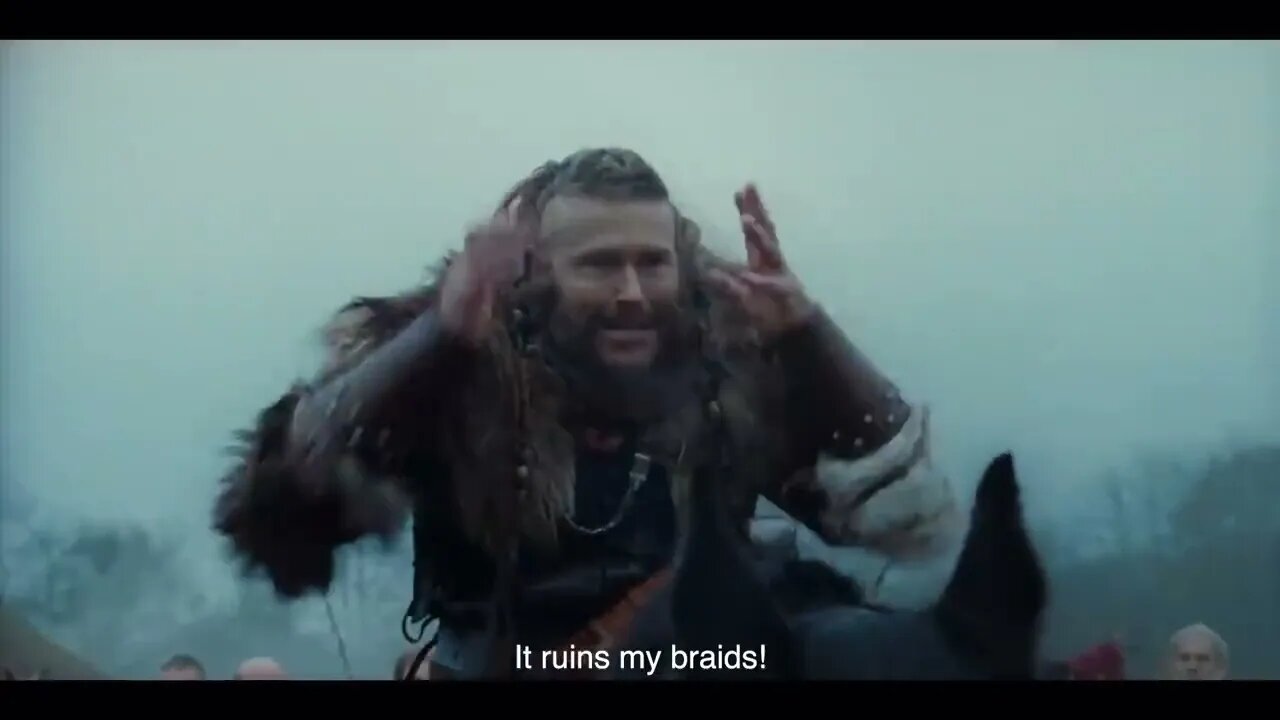 Svend doesn't wear a helmet