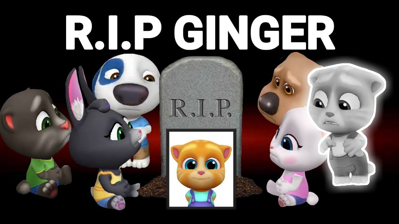 My Talking Tom Friends - AMONG US - R.I.P TOM