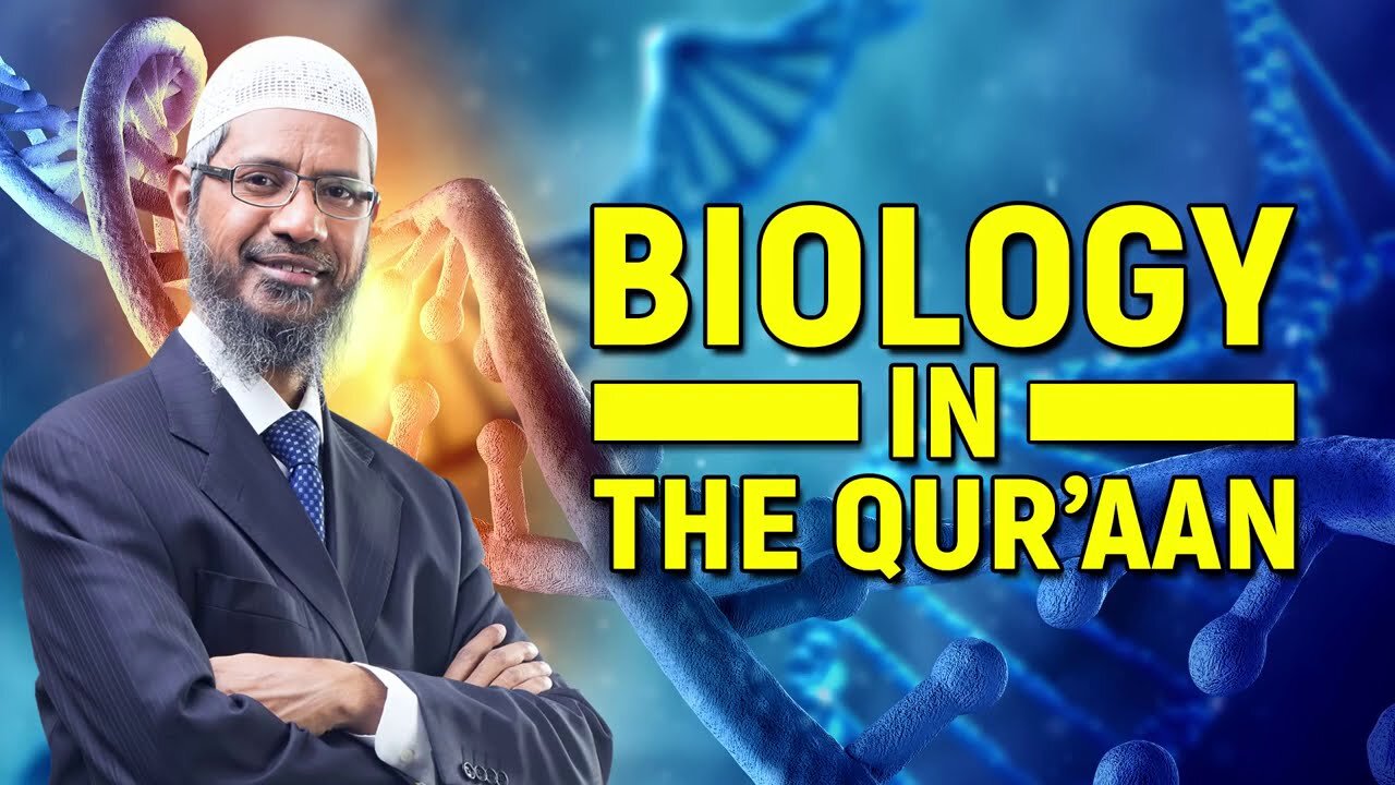 Biology in the Quran dr zakir naik english lecture new 2024