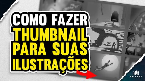 Tamplete Profissional para THUMBNAIL para suas Ilustrações