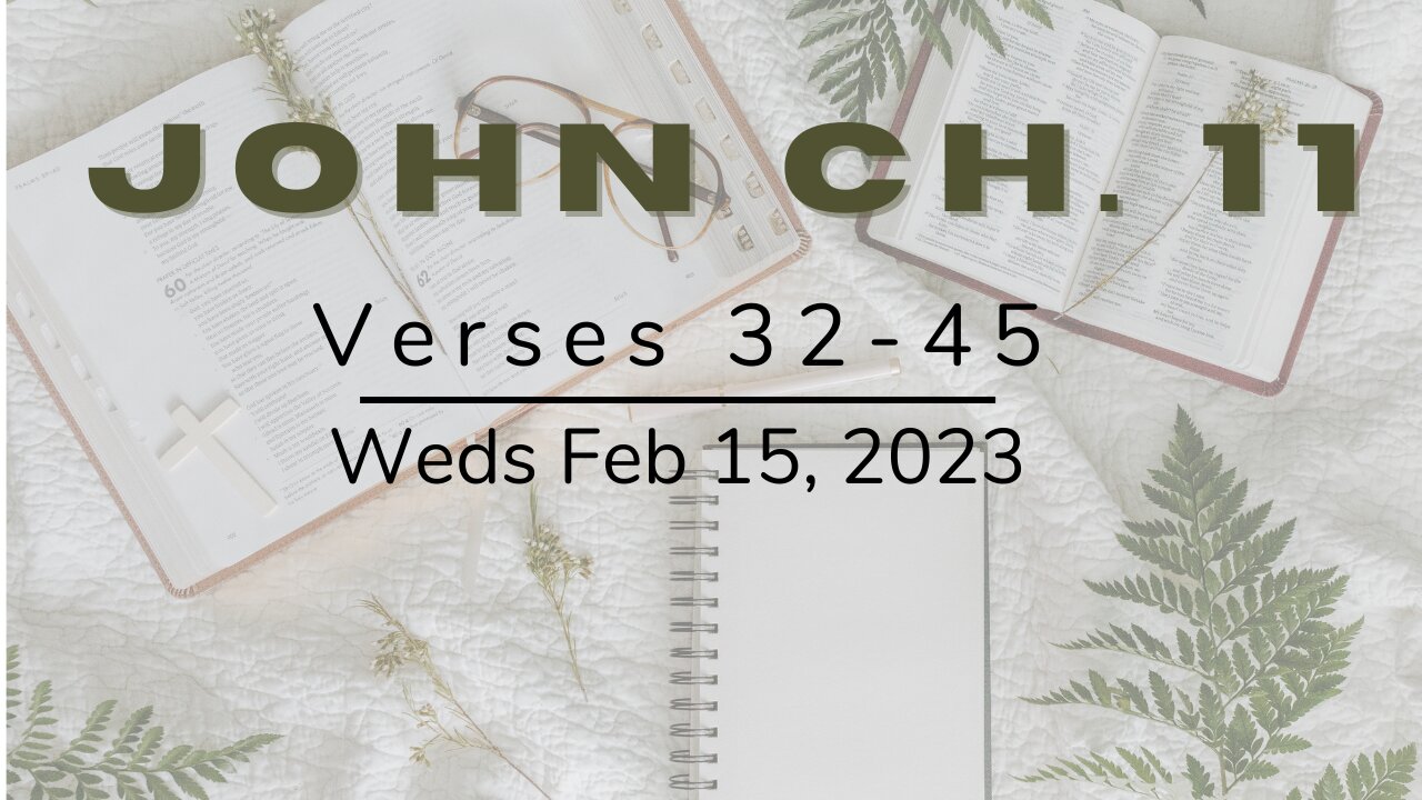 Gospel of John, Part 22