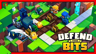 Conferindo DEFEND THE BITS TD - Gameplay Sem Comentários [2K60fps]