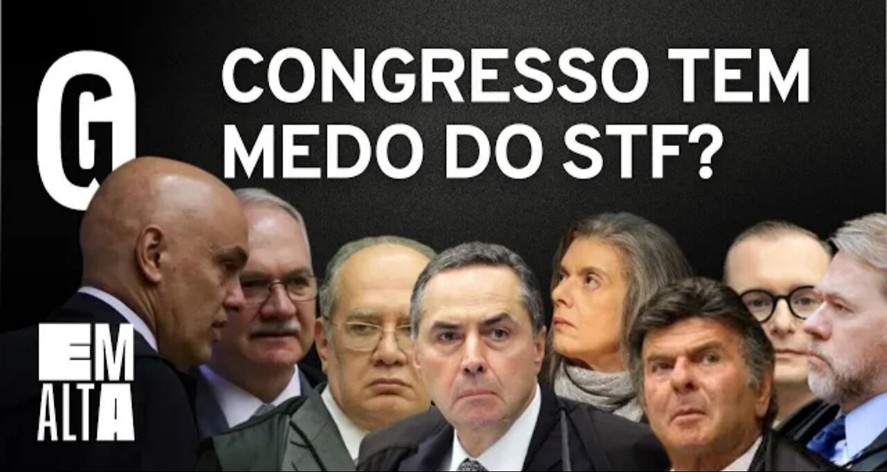 In Brazil, Fear bars the impeachment of STF ministers... unfortunately, the majority of deputies and senators are stuck in court...