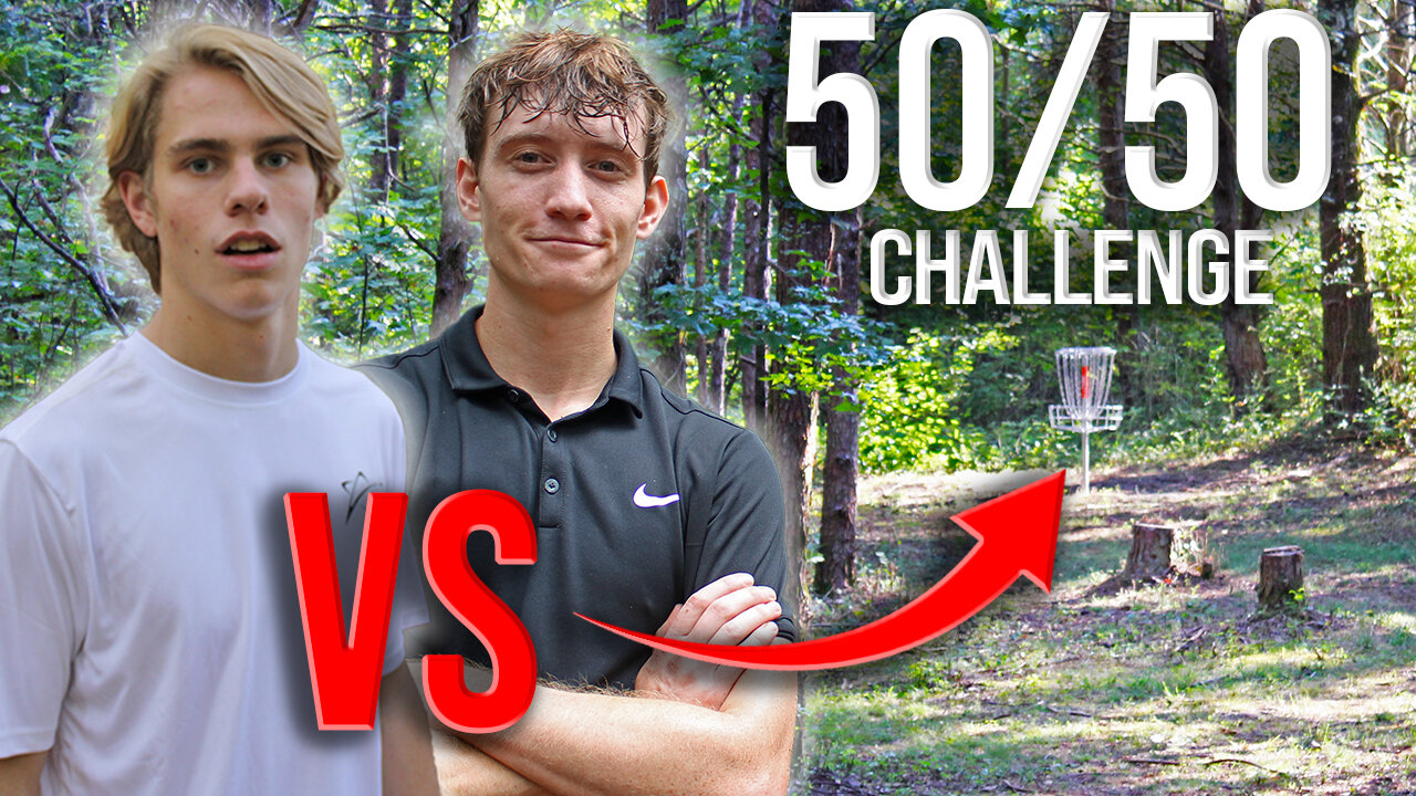 This Disc Golf Game Will Destroy You | 50/50 Challenge | Mic'd Up Disc Golf 2022