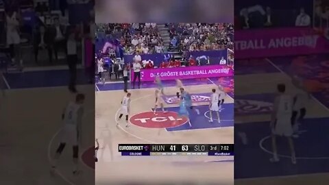 Luka COOKING at Eurobasket 2022! 🔥 #shorts #eurobasket #fiba