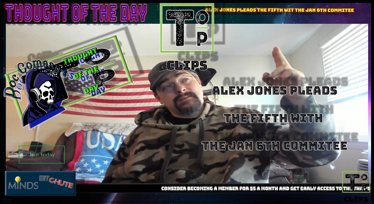 Alex Jones Pleads the Fifth With the Jan 6th Commitee (Explicit)