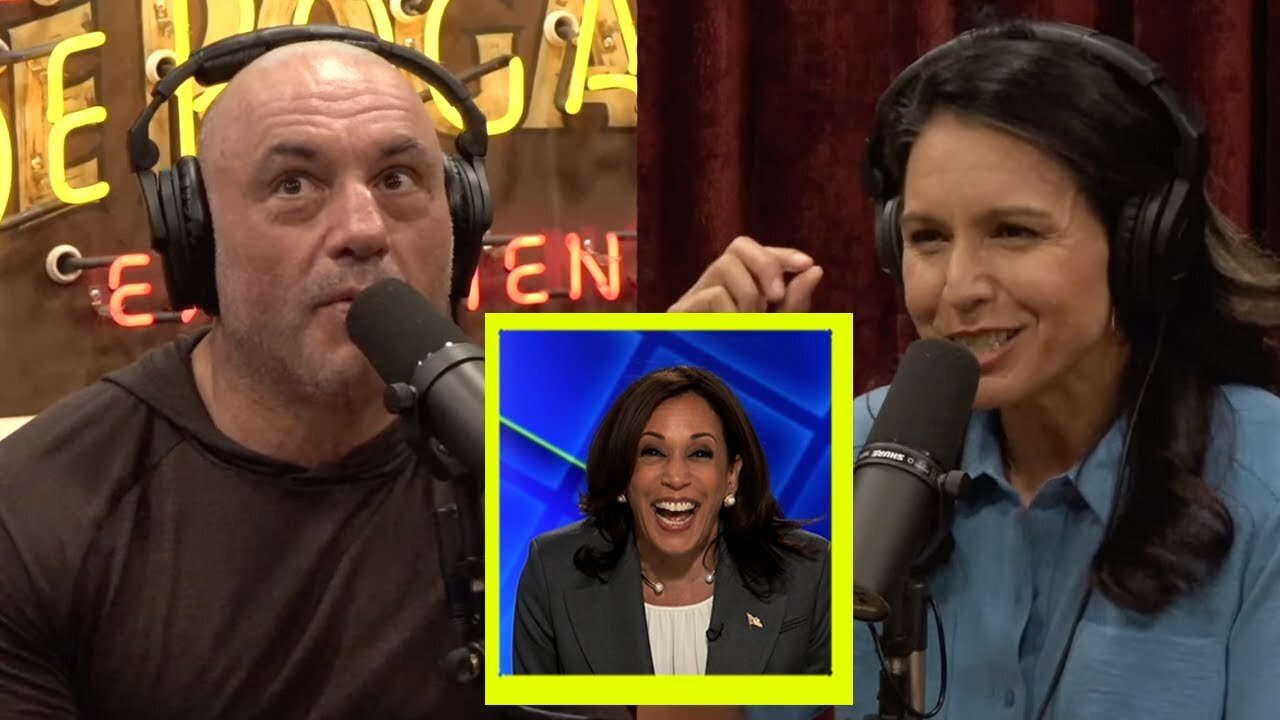 Joe Rogan & Tulsi Gabbard: Kamala Harris Questionable Past