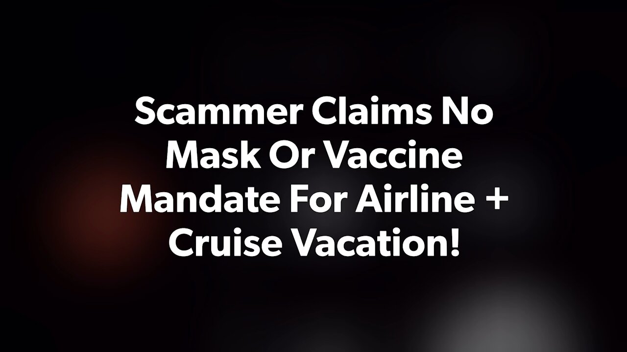 Blasian Babies DaDa Cruise Vacation Scammer!