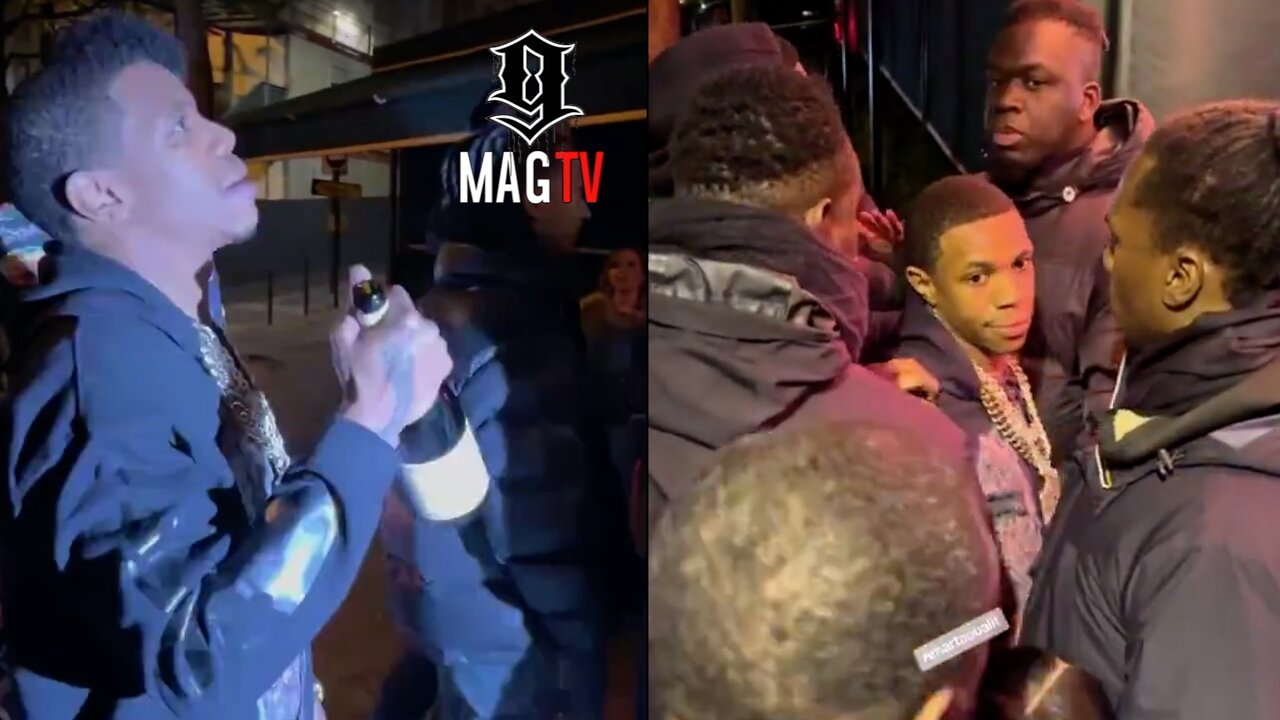 A Boogie Gets Into Altercation Wit Bouncers At Overseas Club! 🥊