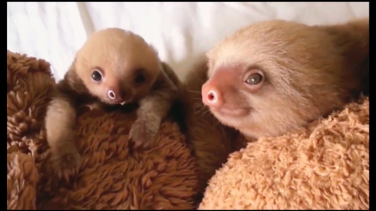 Cute and funny sloths video compilation must see