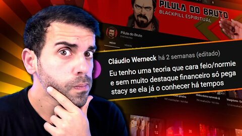 Lendo Comentários sobre "Black Pill da Aparência" do canal @Pílula do Bruto