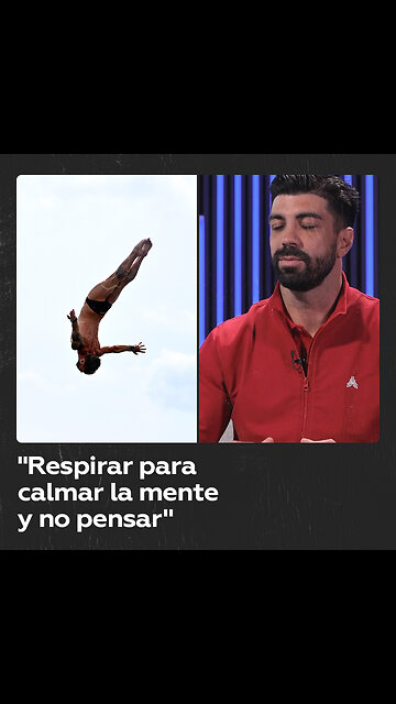 ¿Cómo se concentra un clavadista campeón de salto de gran altura?