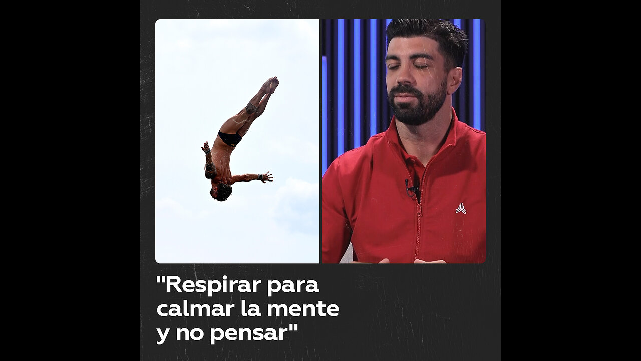 ¿Cómo se concentra un clavadista campeón de salto de gran altura?