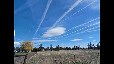 Chemtrails over Redmond Oregon