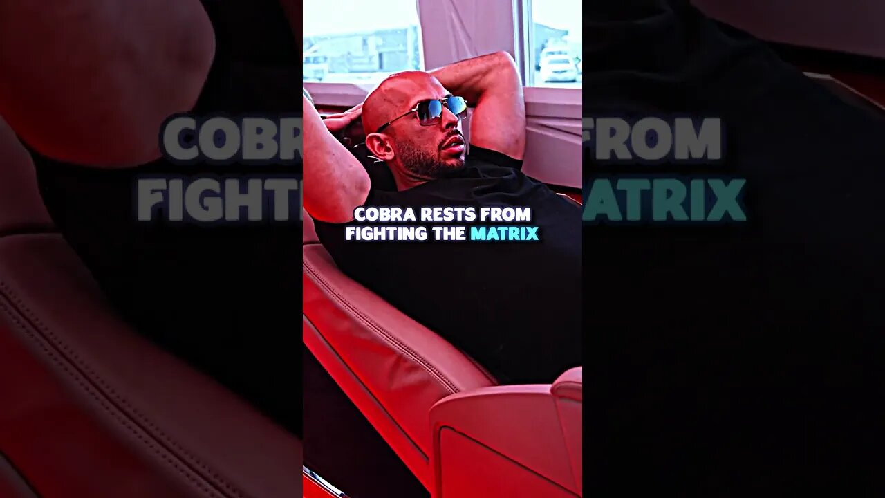 Andrew Tate Rests From Fighting The Matrix!