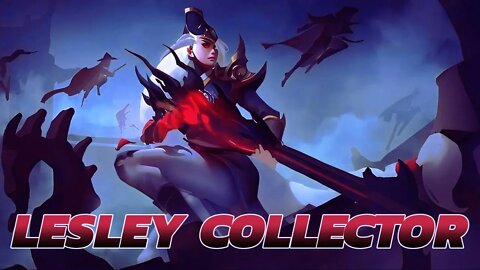 Lesley Falcon Mistress, New Collector Skin - MGMK Lesley - Mobile Legends Gameplay [4K]