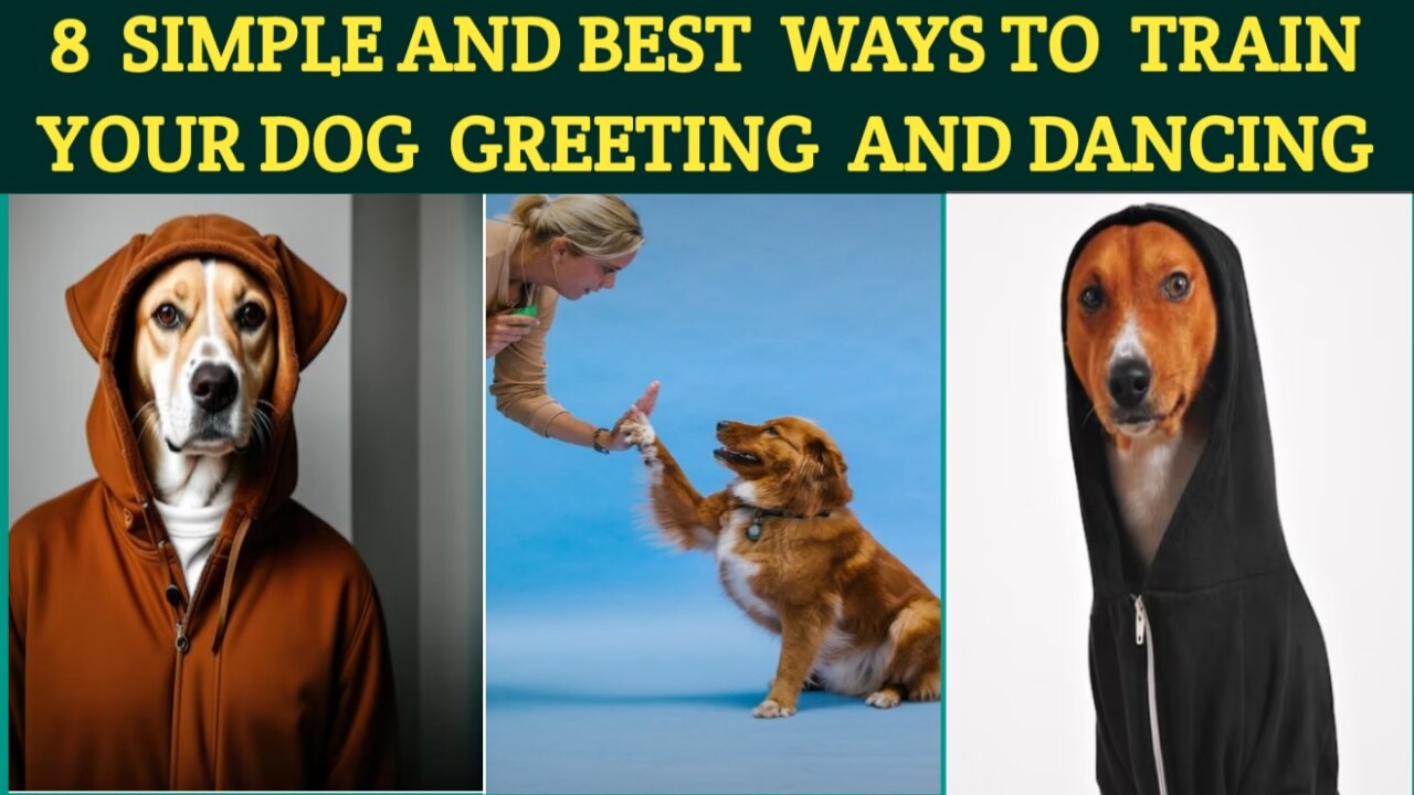 8 simple and best ways to train your dog greeting and dancing