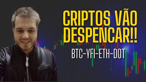 BITCOIN E CRIPTOMOEDAS PODEM DESPENCAR - VEJA ESSES SINAIS!!