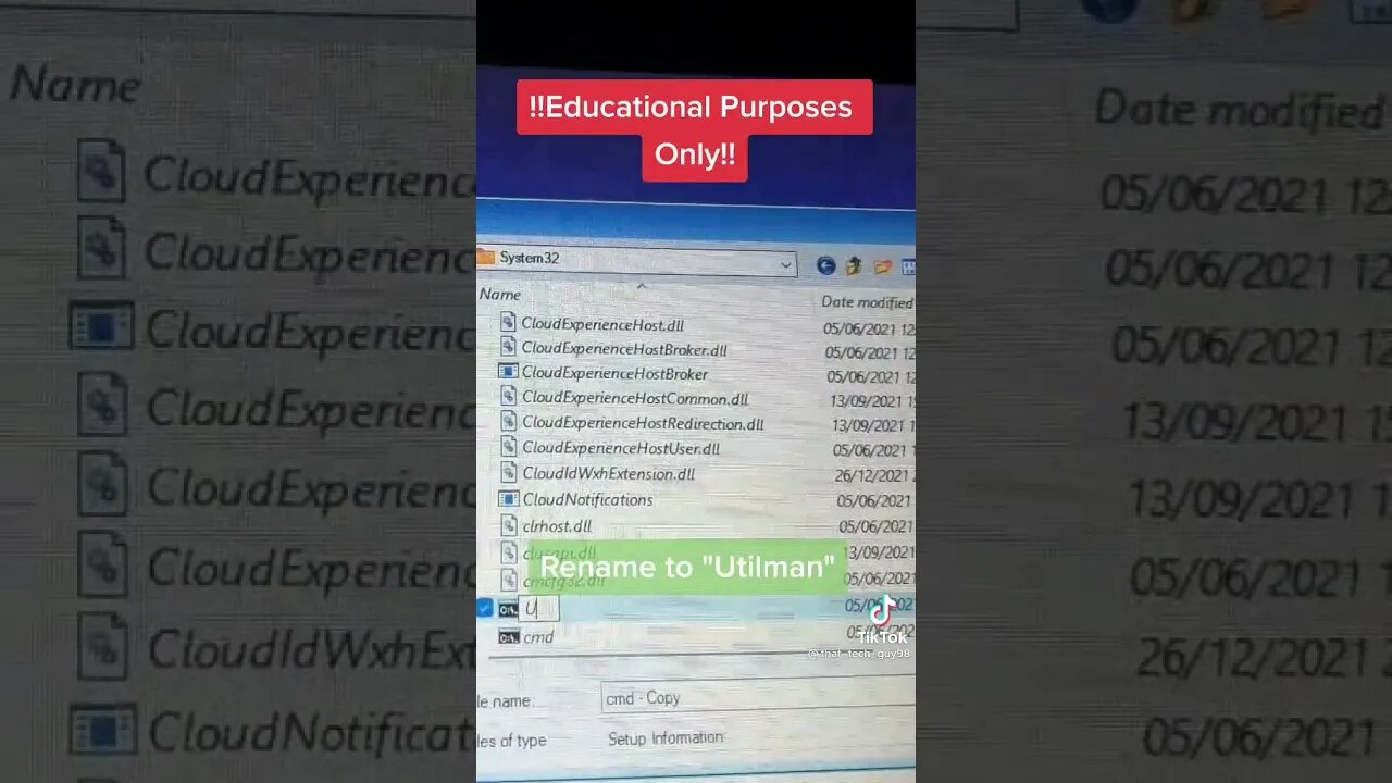 Bypass win 10 login, Education Purpose Only!