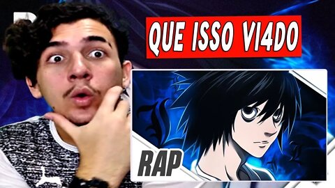 Rap do L (Death Note) | Eu Sou A Justiça | Basara [ React ]