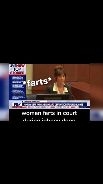 Woman farts in court during Johnny Drop trial REACTION 😂