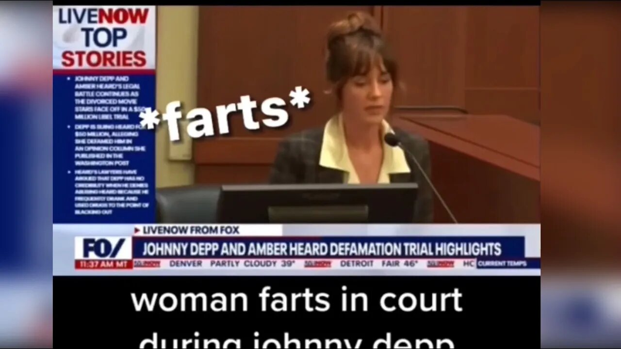 Woman farts in court during Johnny Drop trial REACTION 😂