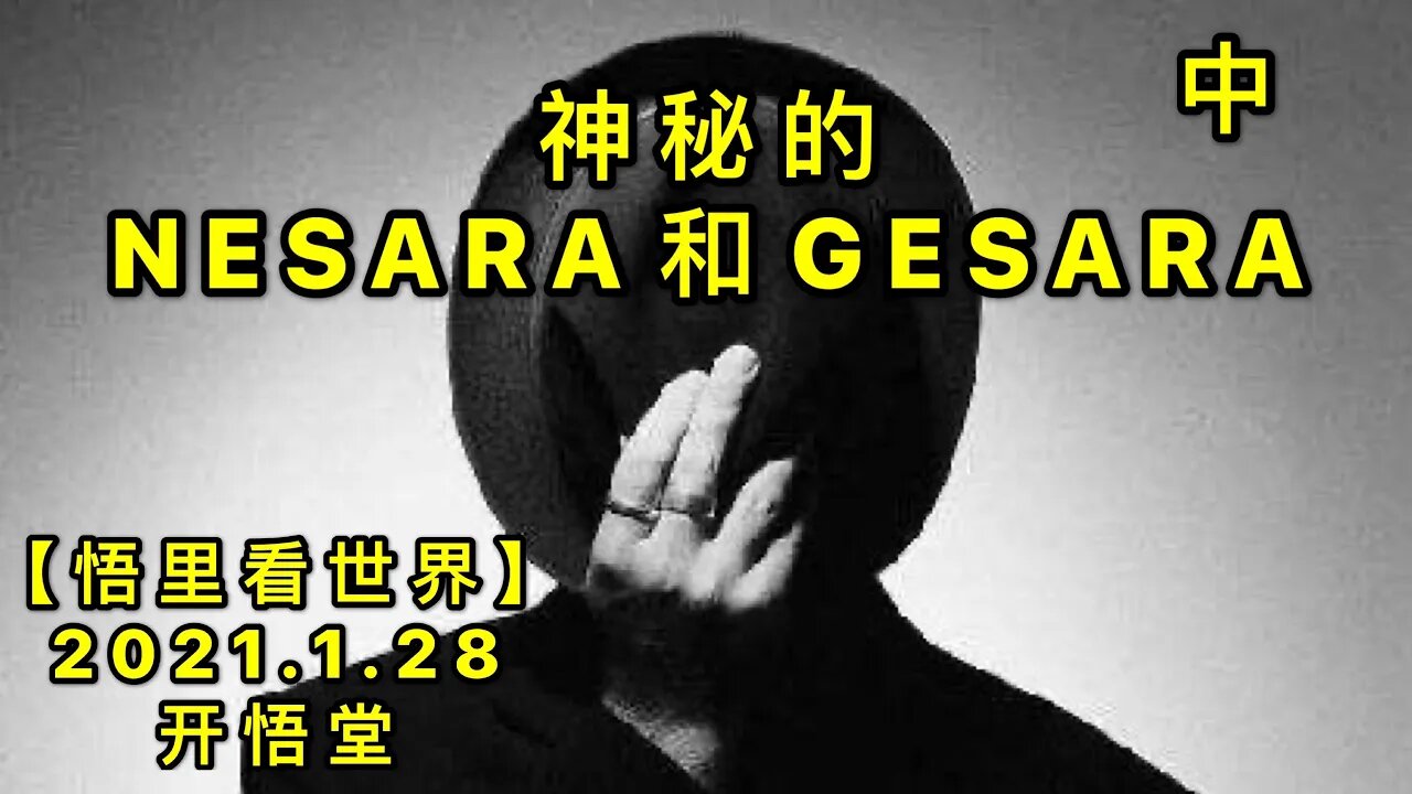 KWT963(中) 神秘的NESARA和GESARA 20210128-12【悟里看世界】